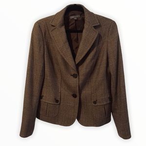 Ann Taylor Wool Tweed Blazer Size 10